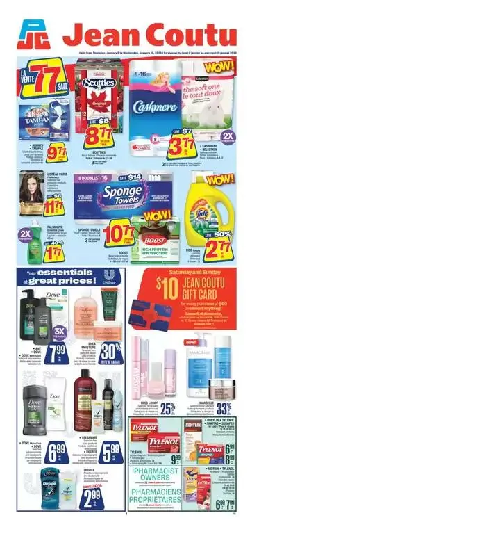 Top deals for all customers from January 9 to January 15 2025 - flyer page 1