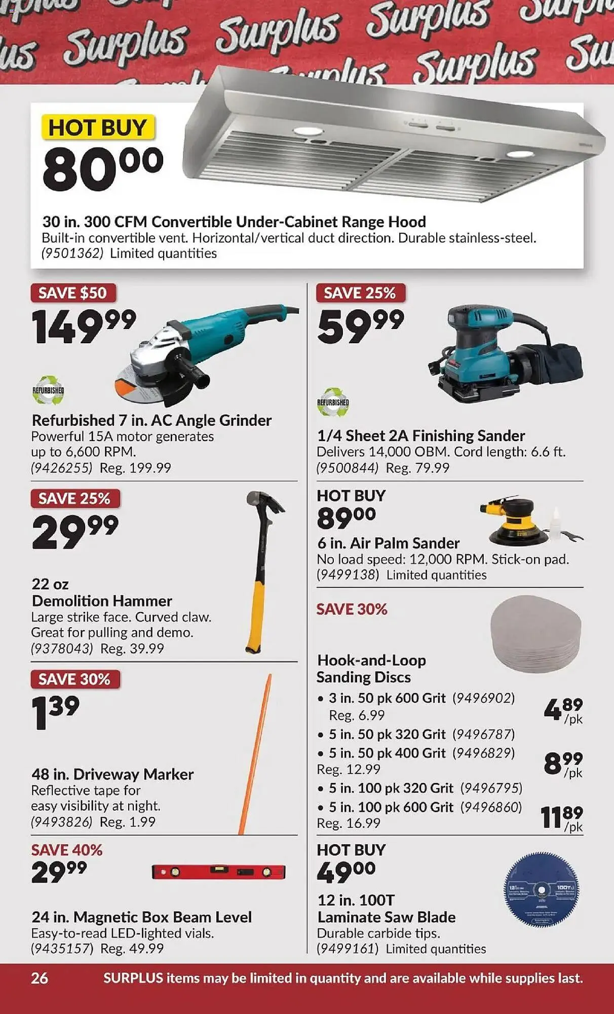 Princess Auto flyer from October 21 to November 2 2025 - flyer page 47