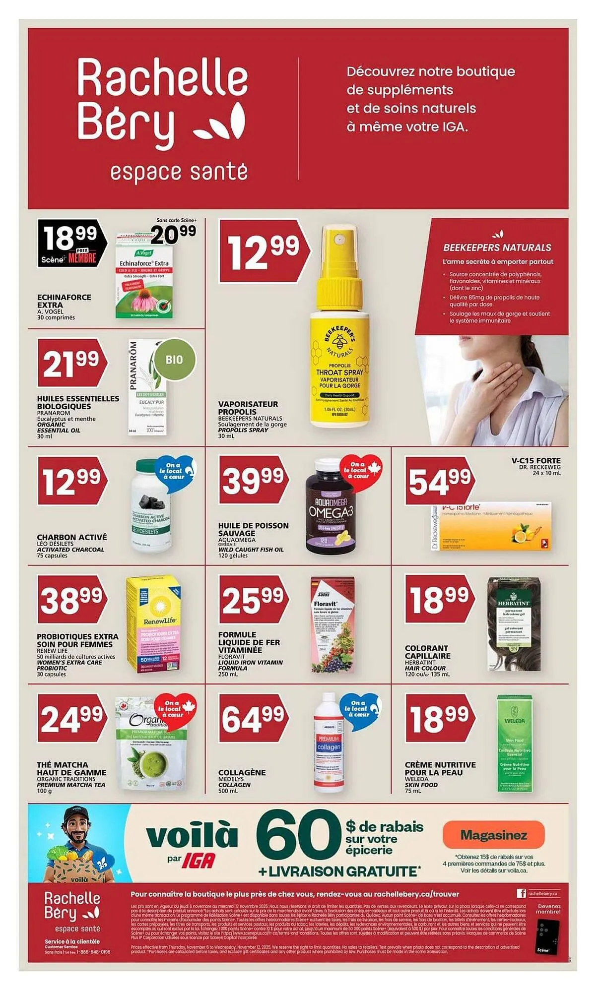 Rachelle-Bery Pharmacy flyer from November 6 to November 13 2025 - flyer page 1