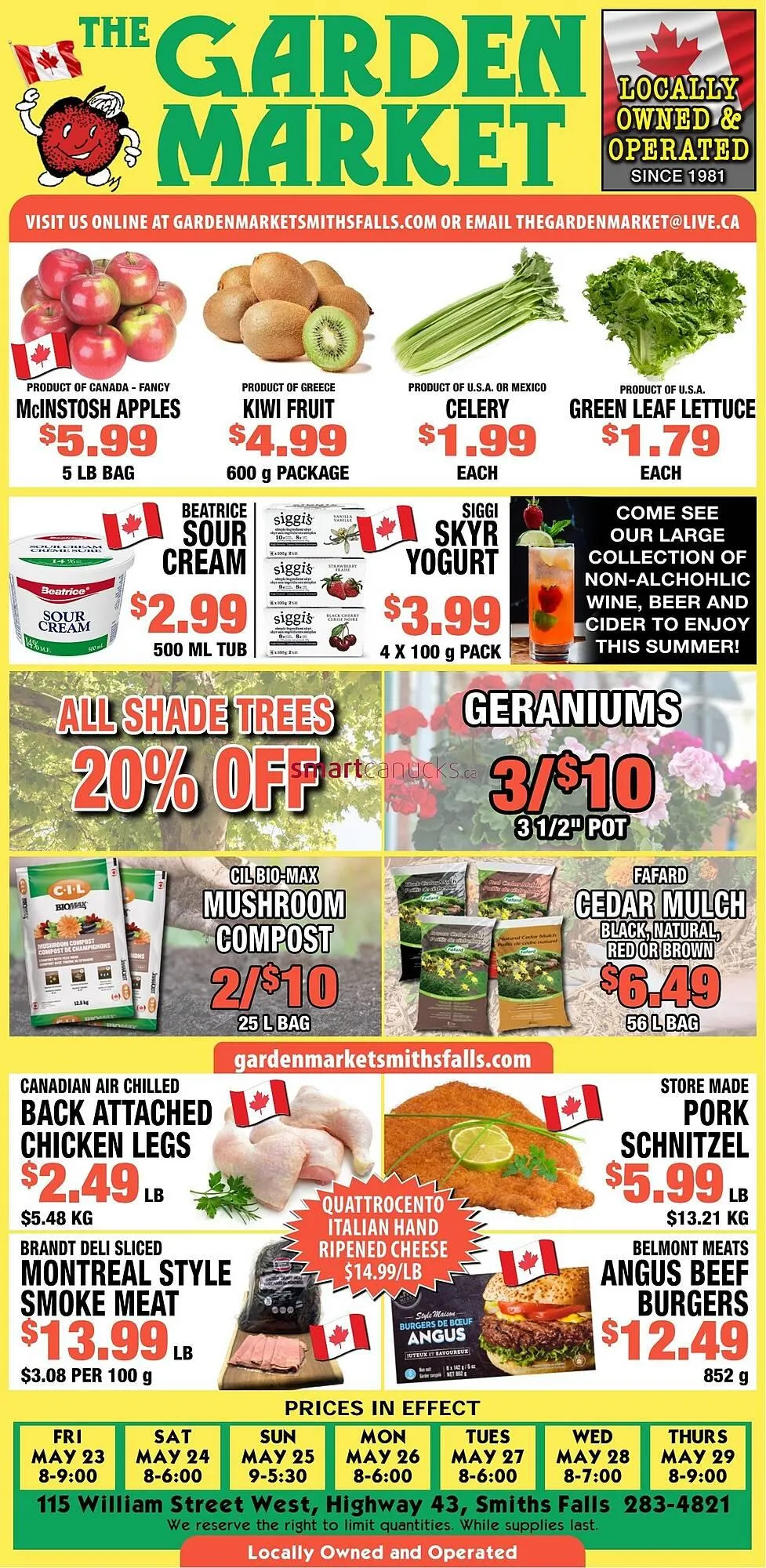 The Garden Market flyer - 1