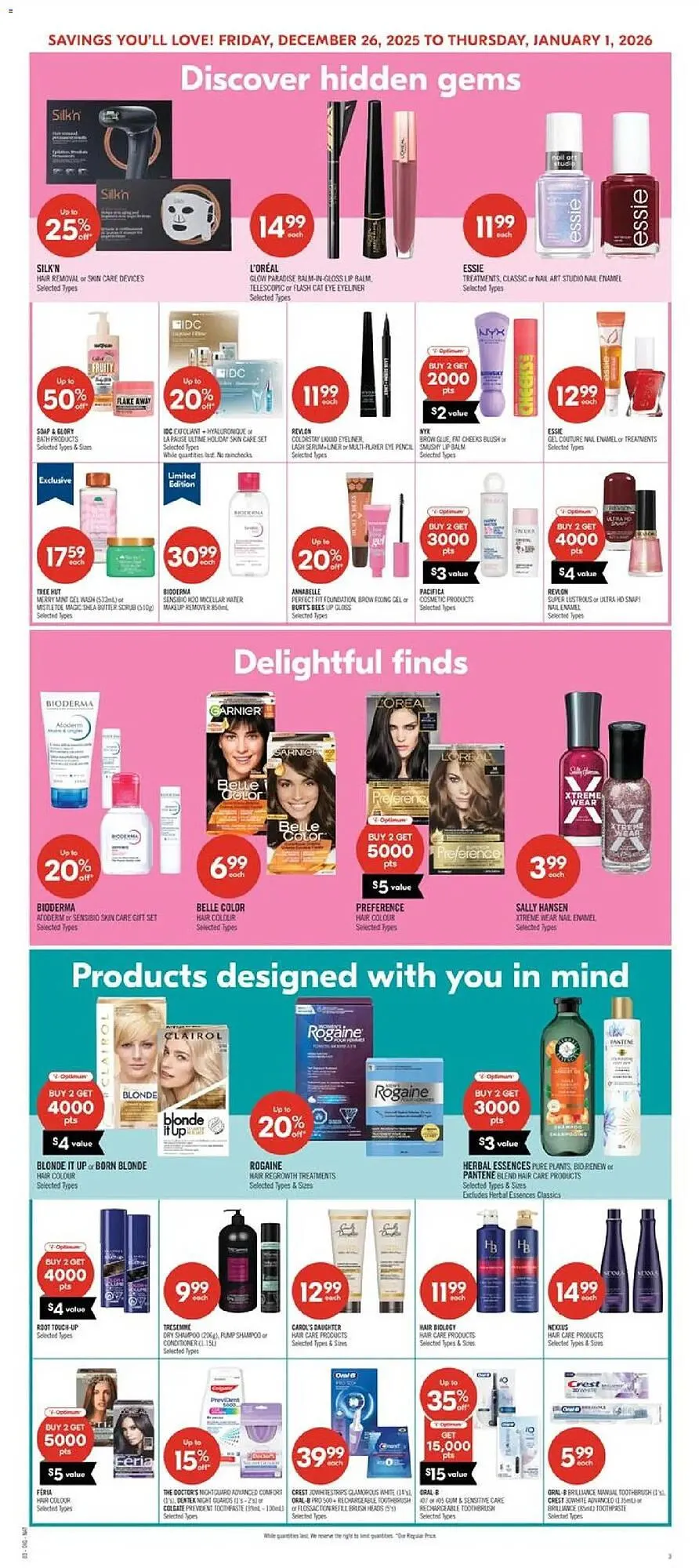 Shoppers Drug Mart flyer from December 26 to January 1 2026 - flyer page 14