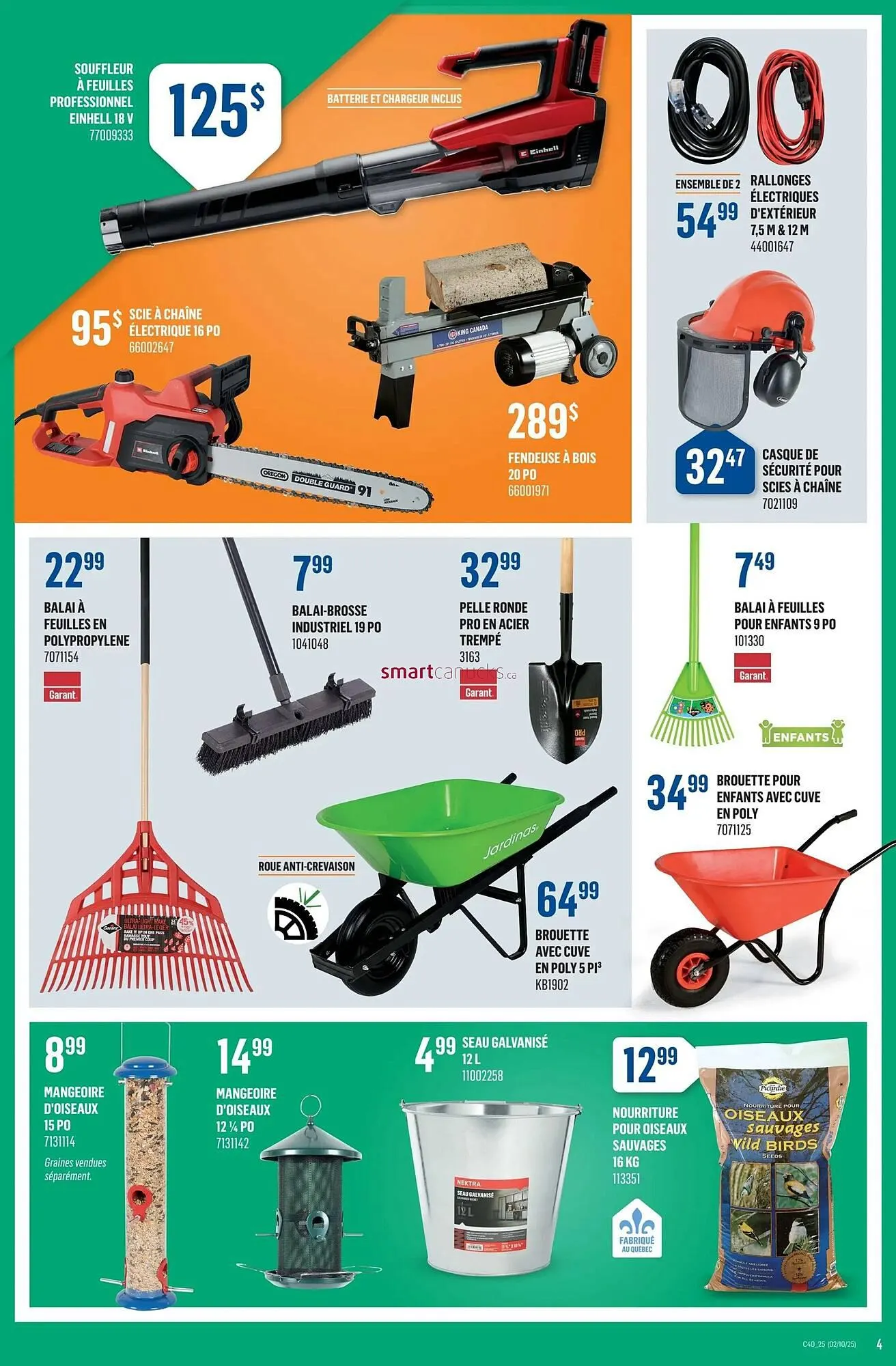 Canac flyer from October 2 to October 8 2025 - flyer page 4