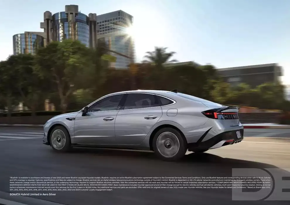 Hyundai Sonata 2025 from March 5 to March 5 2026 - flyer page 2