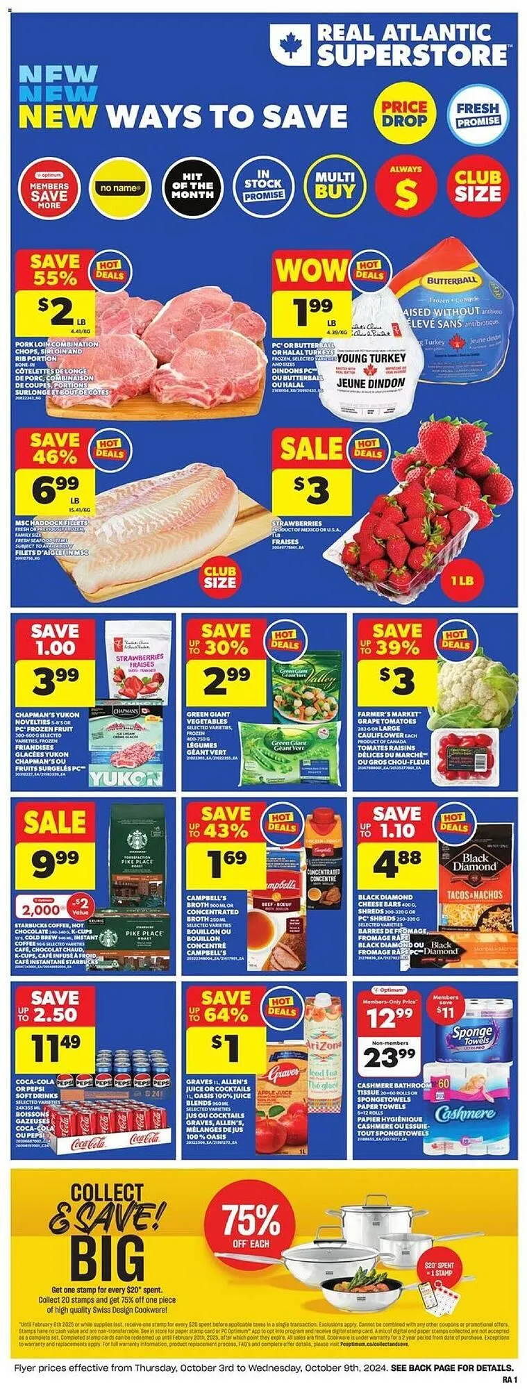 Atlantic Superstore flyer from October 3 to October 9 2024 - flyer page 3