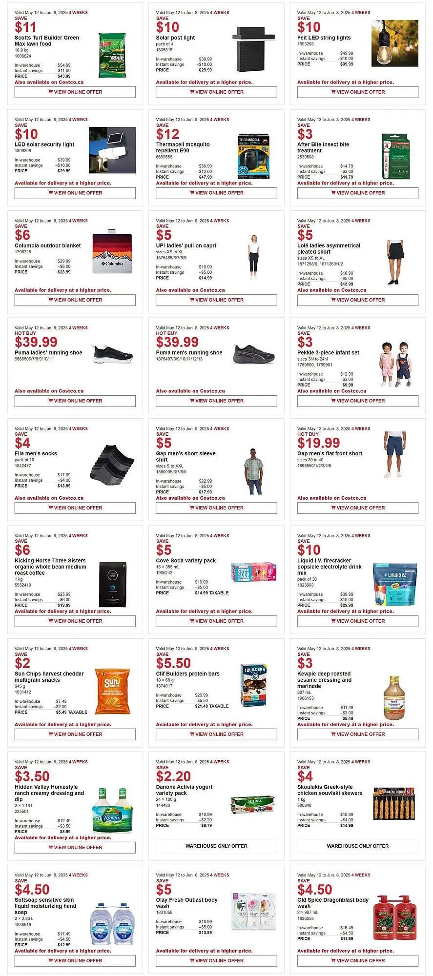 Costco flyer from May 12 to May 26 2025 - flyer page 2