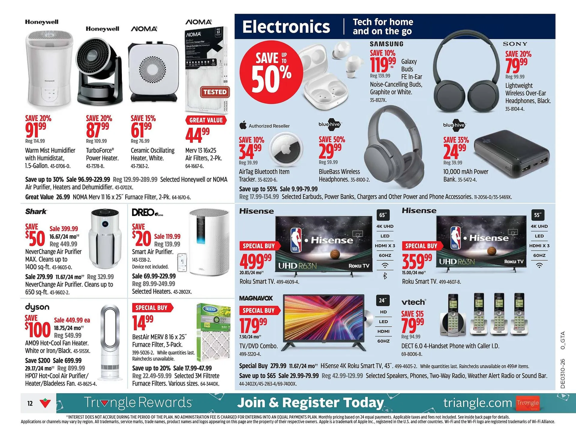 Canadian Tire flyer from March 6 to March 12 2026 - flyer page 12