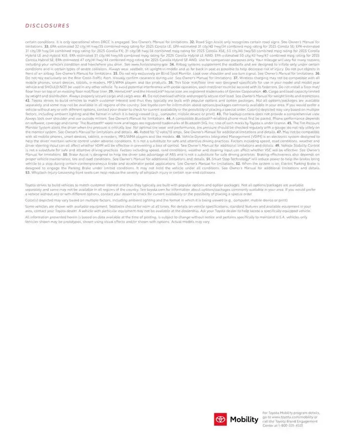 Toyota Corolla from February 11 to February 11 2026 - flyer page 23