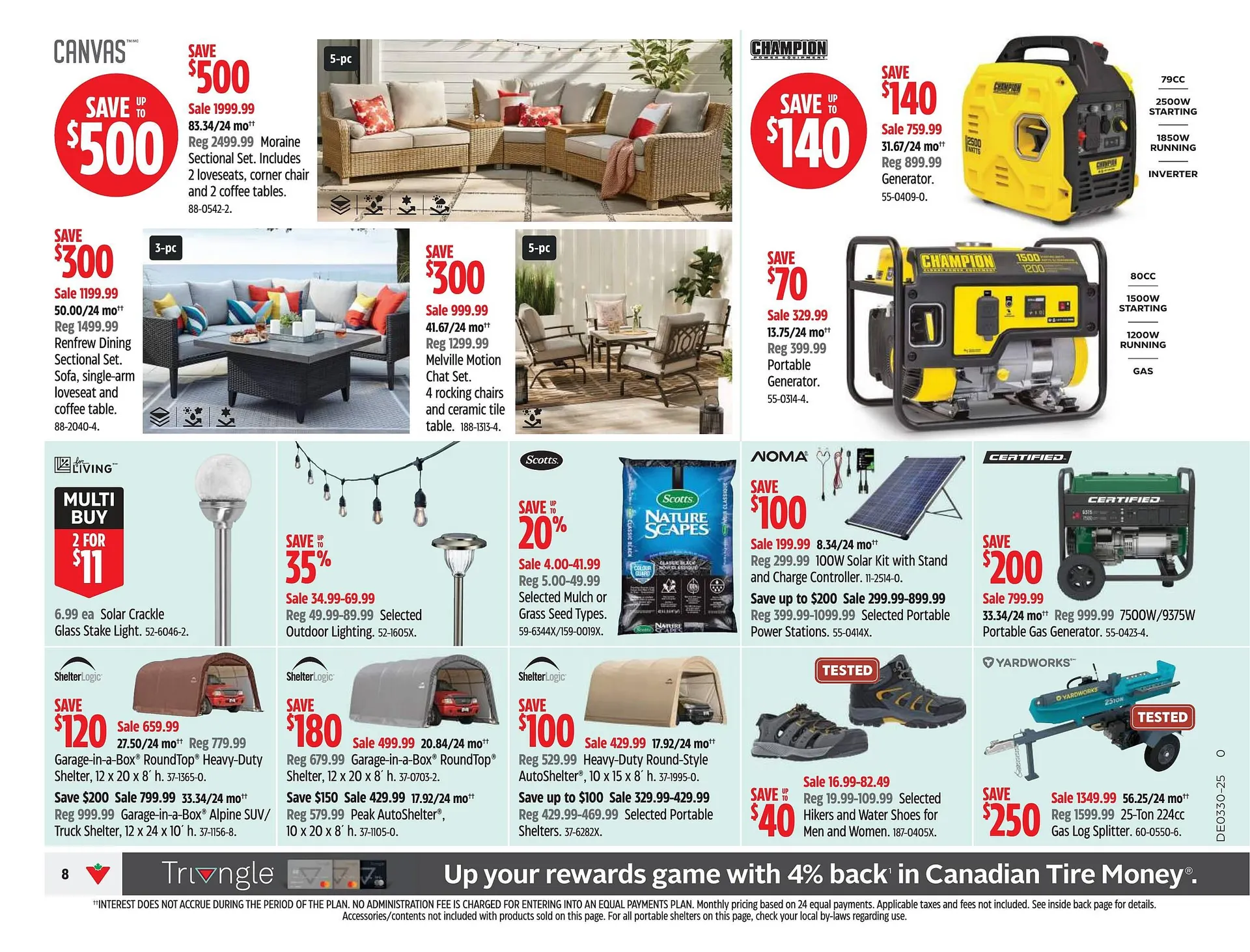 Canadian Tire flyer from July 17 to July 23 2025 - flyer page 8
