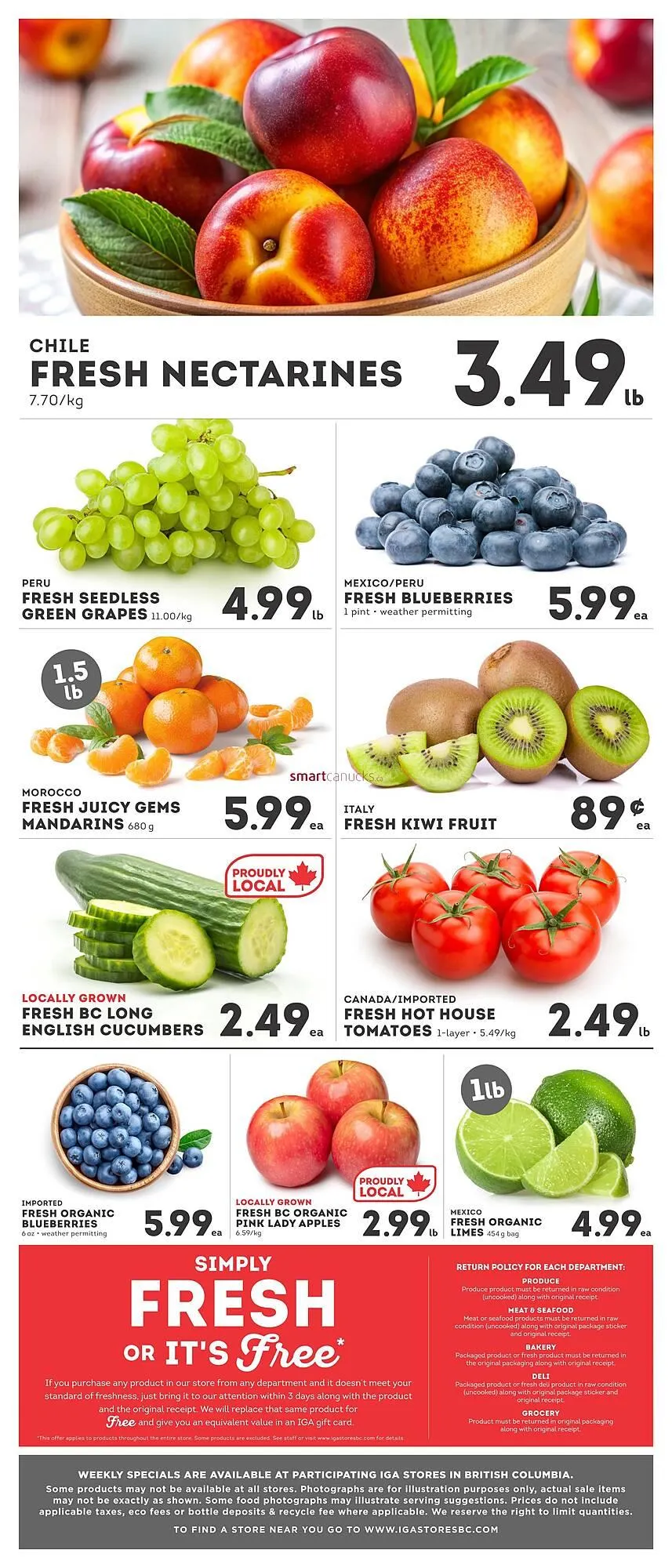 IGA flyer from March 27 to April 9 2025 - flyer page 6