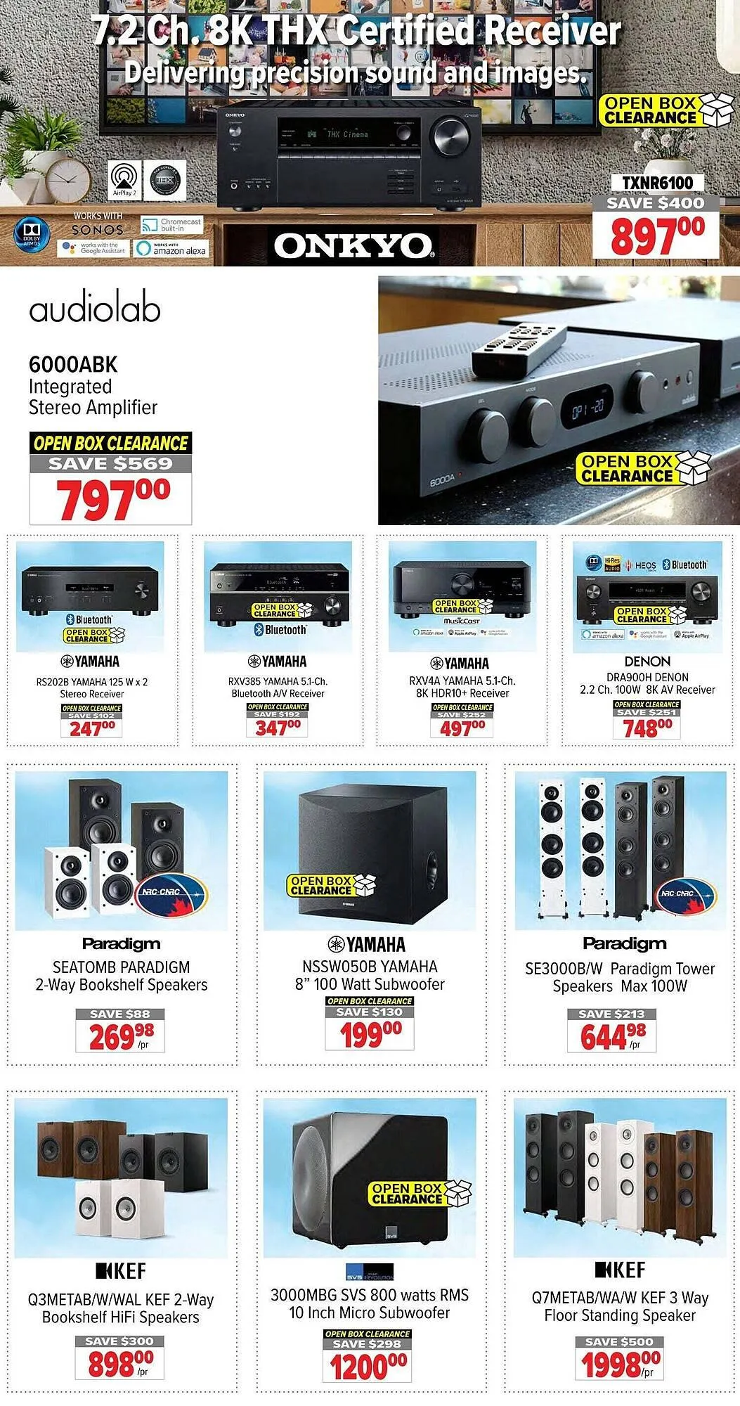 2001 Audio Video flyer from October 24 to October 31 2025 - flyer page 4