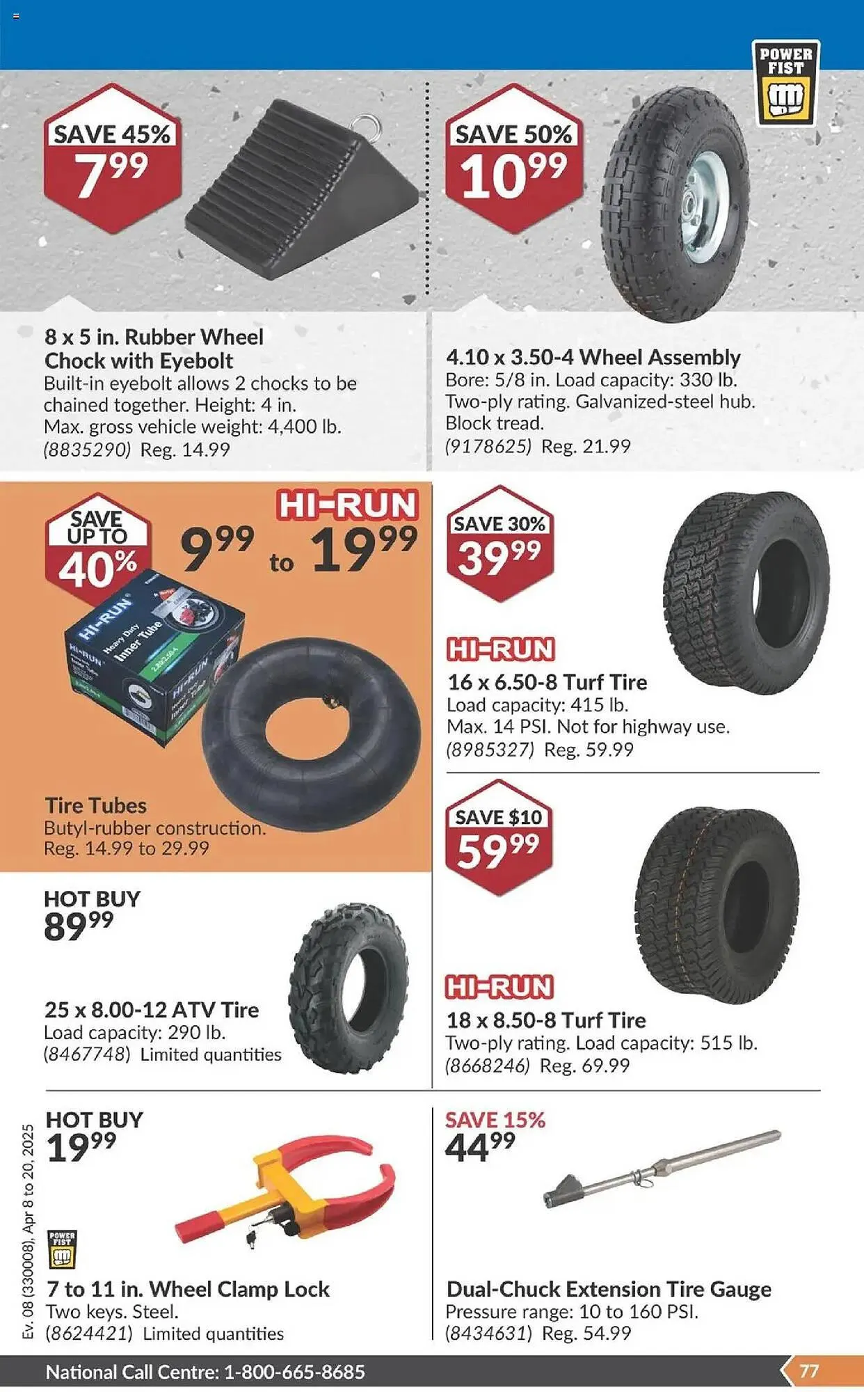 Princess Auto flyer from April 8 to April 20 2025 - flyer page 171