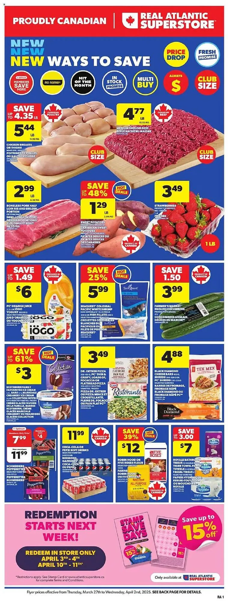 Atlantic Superstore flyer from March 27 to April 2 2025 - flyer page 3