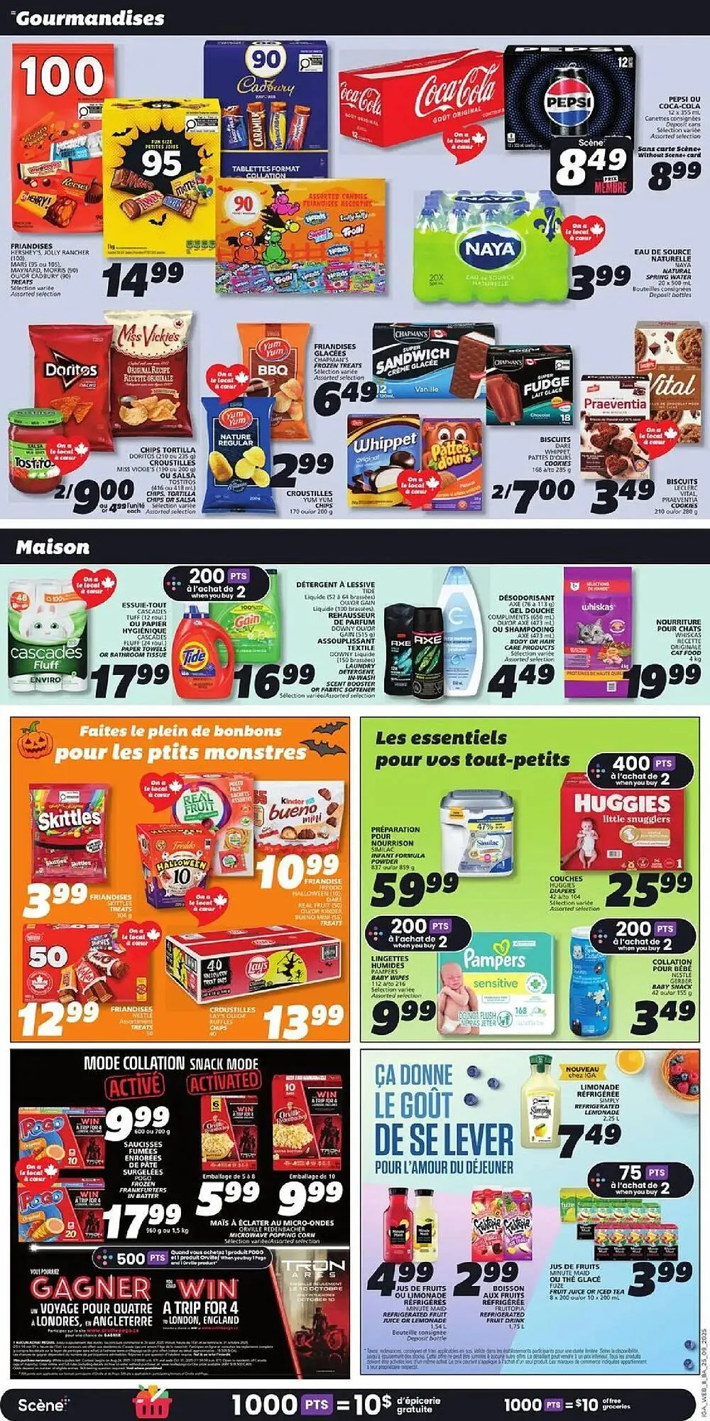 IGA flyer from September 25 to October 1 2025 - flyer page 10