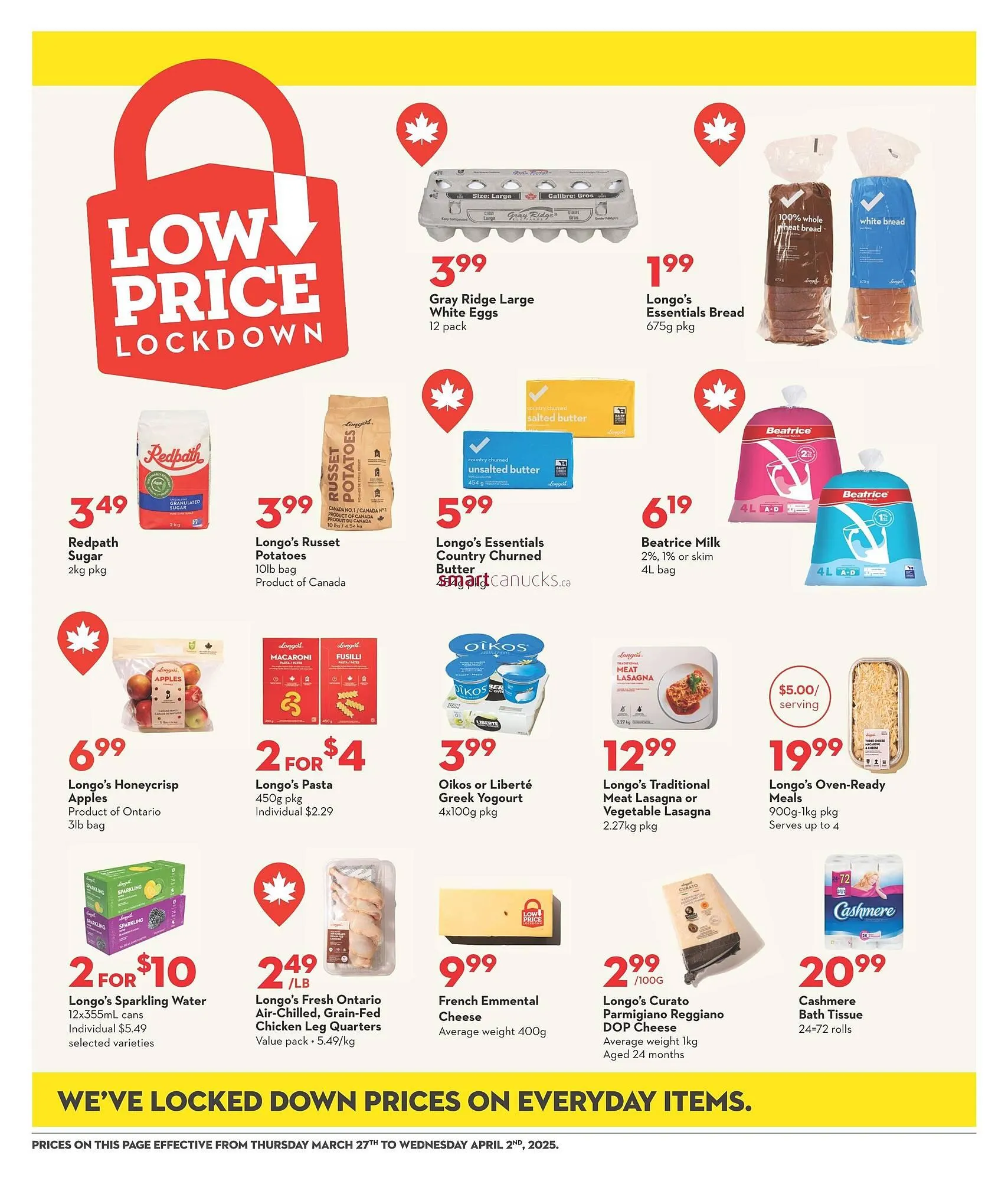 Longo's flyer from March 27 to April 2 2025 - flyer page 16