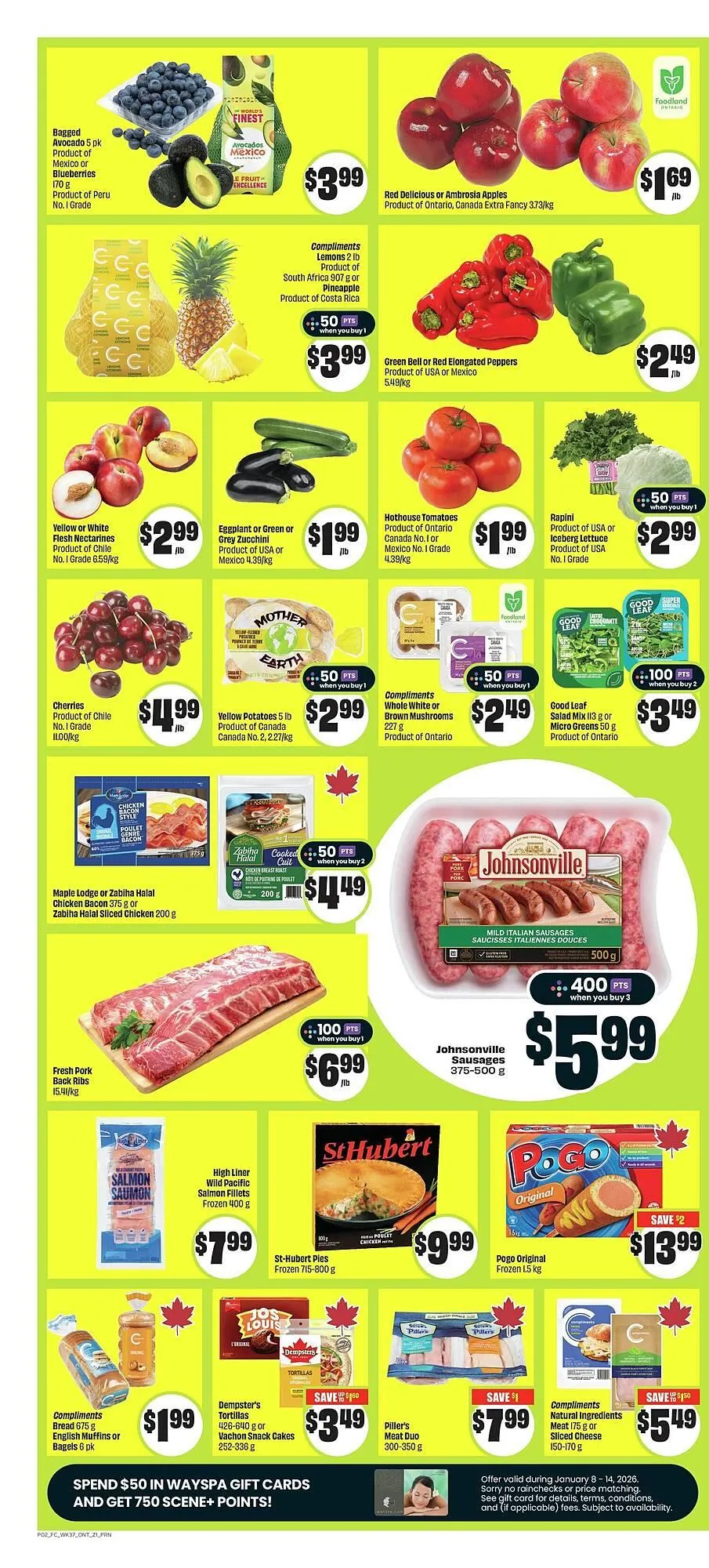 FreshCo flyer from January 8 to January 15 2026 - flyer page 3