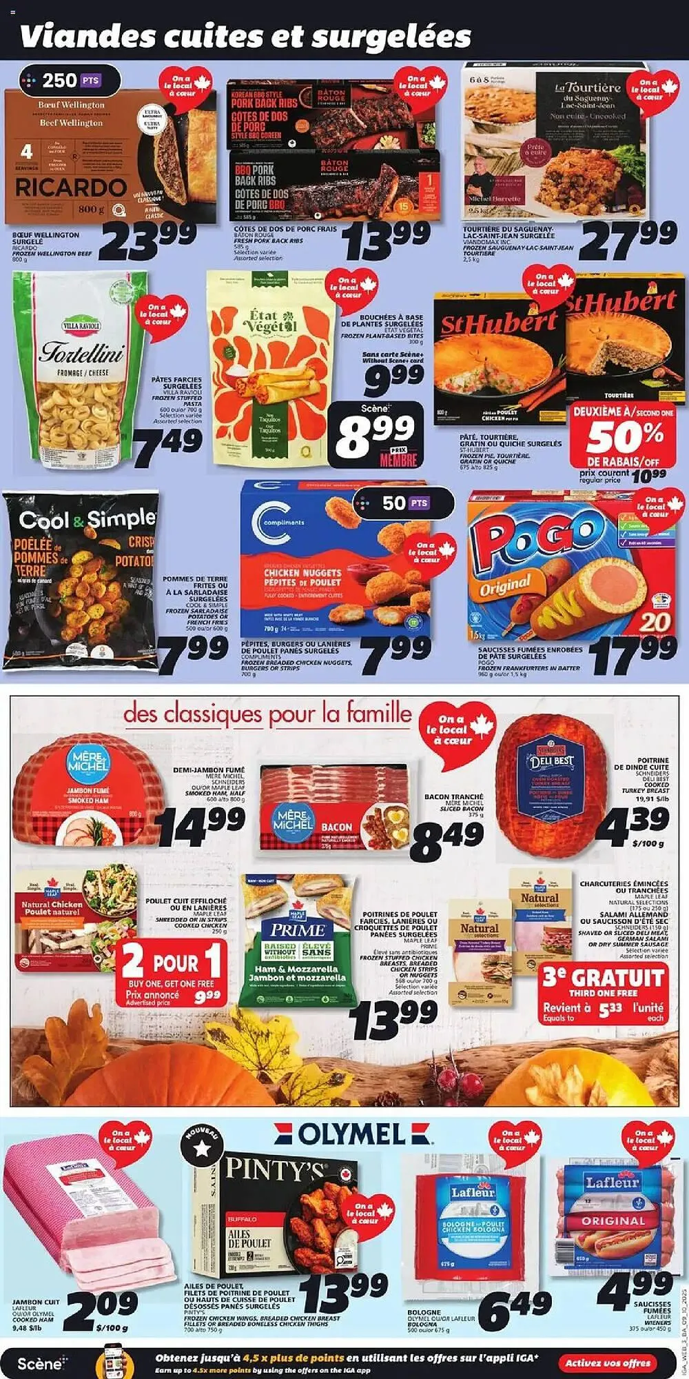 IGA flyer from October 9 to October 15 2025 - flyer page 7