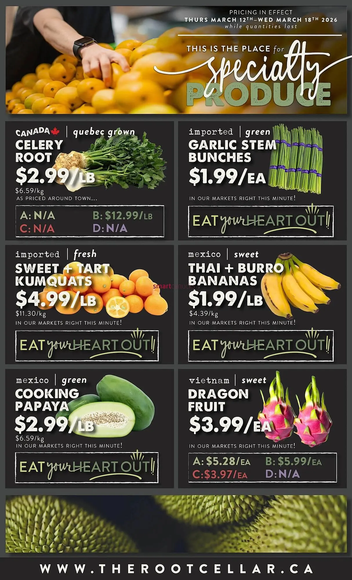 The Root Cellar flyer from March 12 to March 18 2026 - flyer page 3