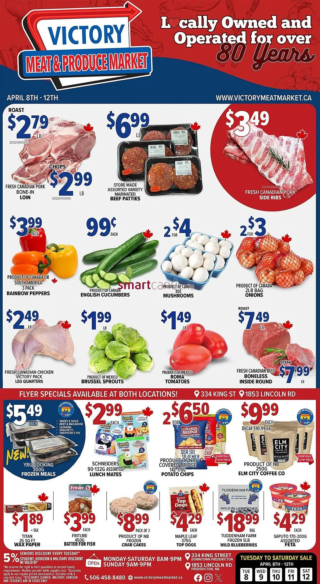 Victory Meat Market flyer - 1