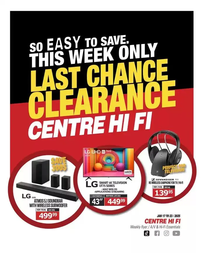 Weekly Flyer from January 17 to January 23 2025 - flyer page 1