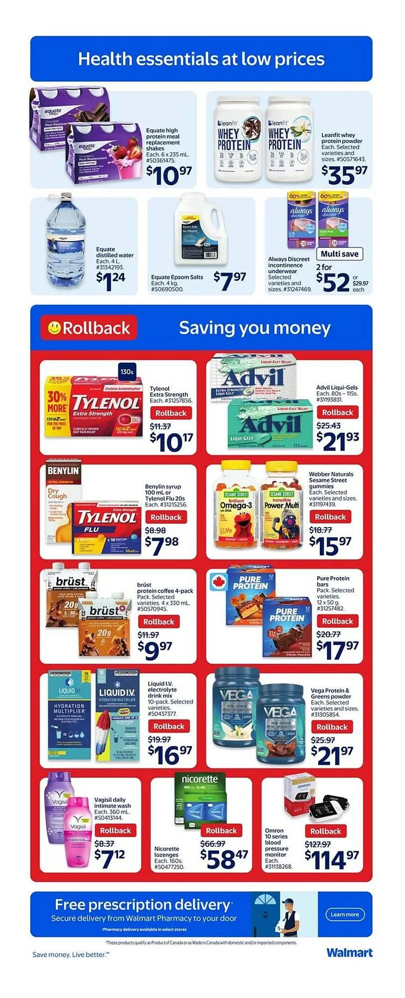 Walmart flyer from January 15 to January 21 2026 - flyer page 12