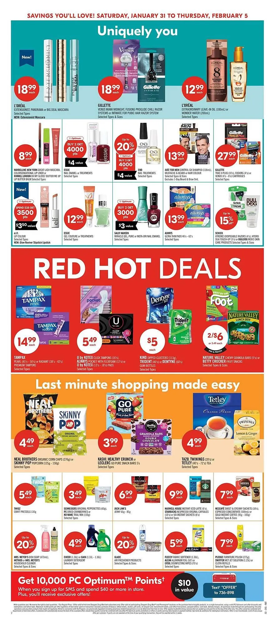 Shoppers Drug Mart flyer from January 30 to February 5 2026 - flyer page 8