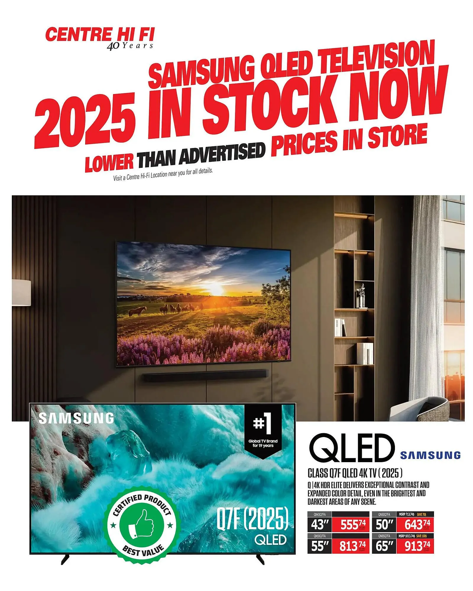 Centre Hi-Fi flyer from July 18 to July 24 2025 - flyer page 19