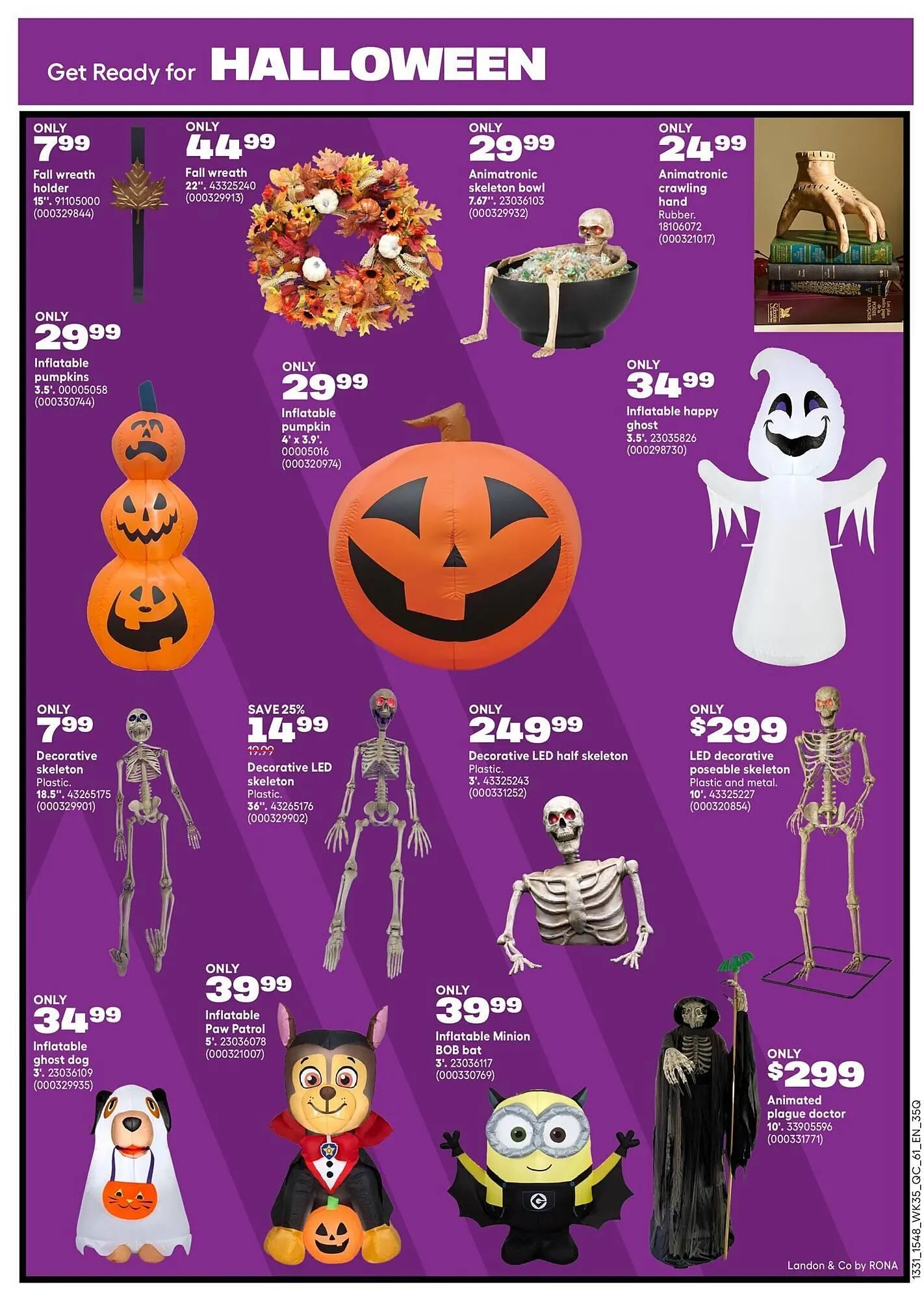RONA flyer from October 2 to October 9 2025 - flyer page 8