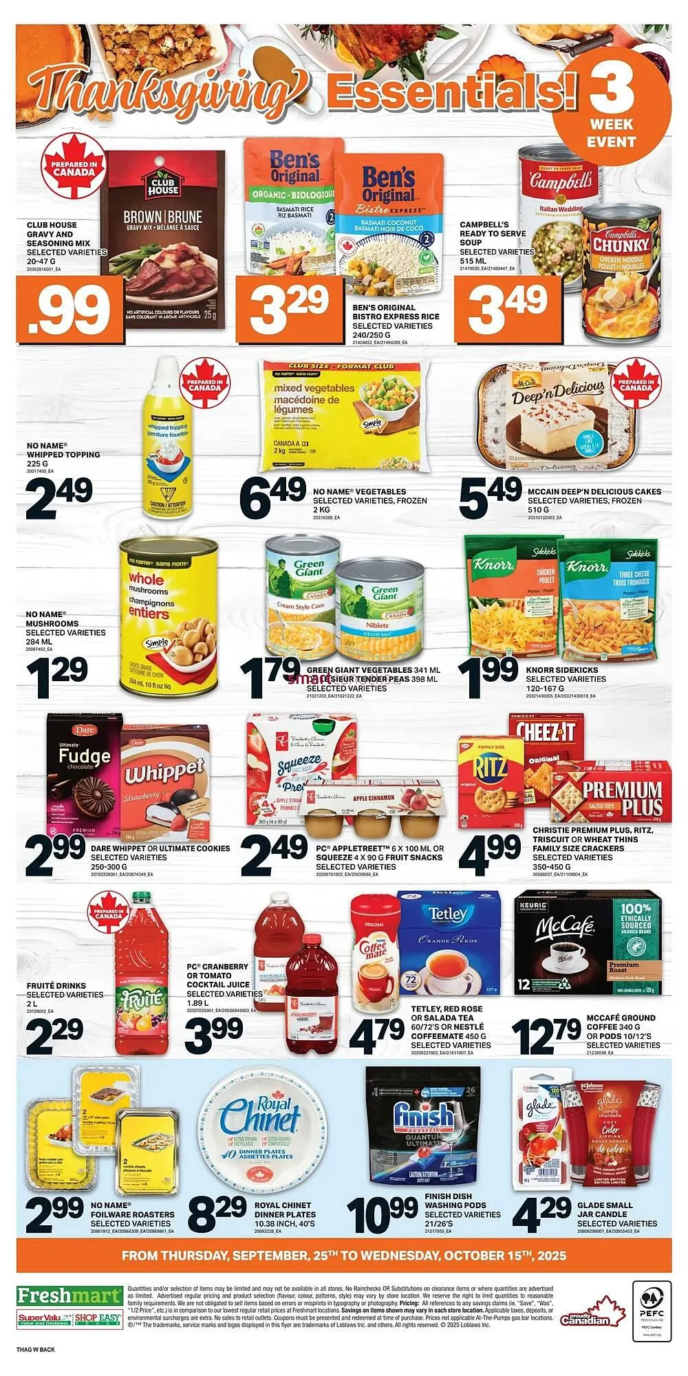 Freshmart flyer from September 25 to October 2 2025 - flyer page 9