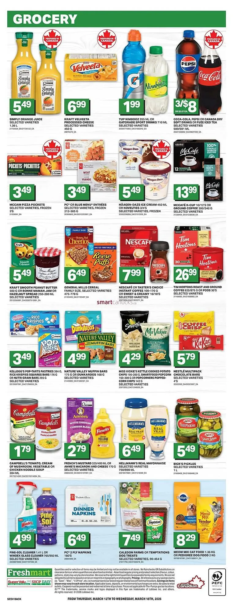 Freshmart flyer from March 12 to March 18 2026 - flyer page 4