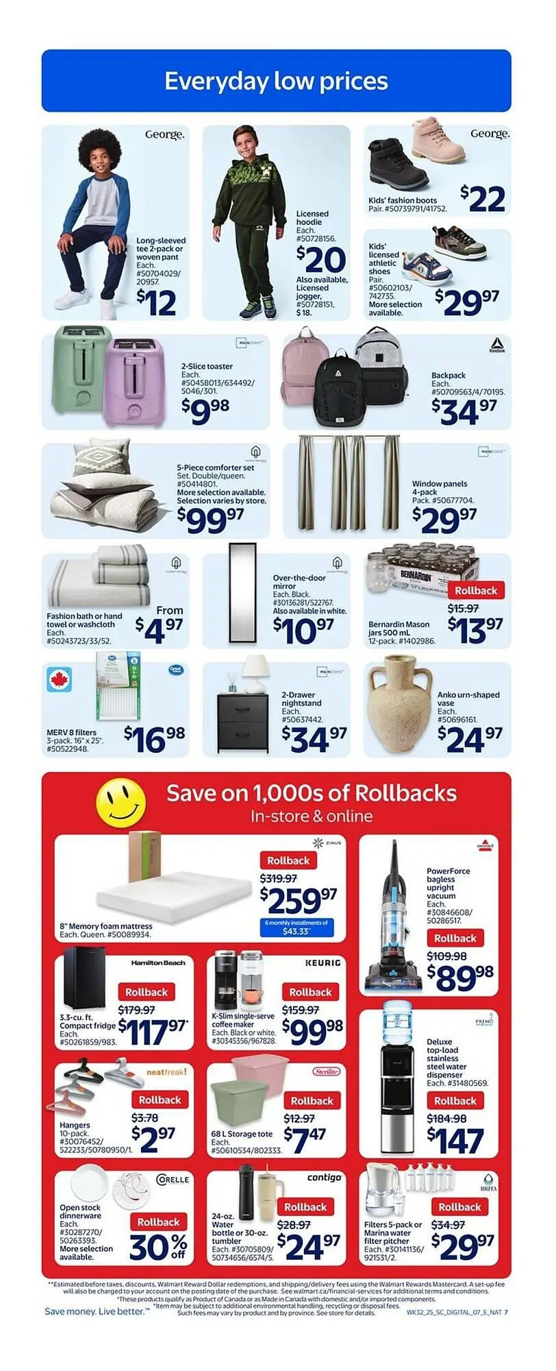 Walmart flyer from September 7 to September 17 2025 - flyer page 10