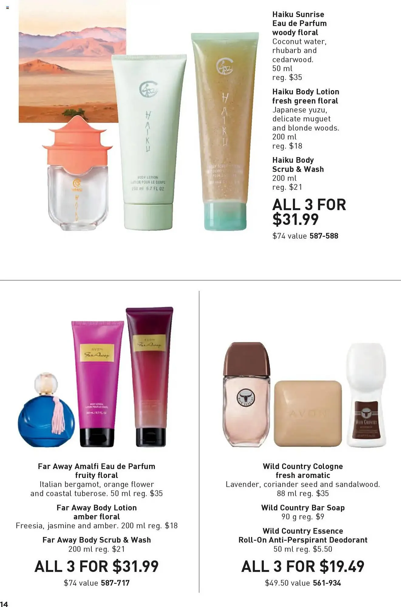 AVON flyer from March 27 to April 23 2025 - flyer page 14