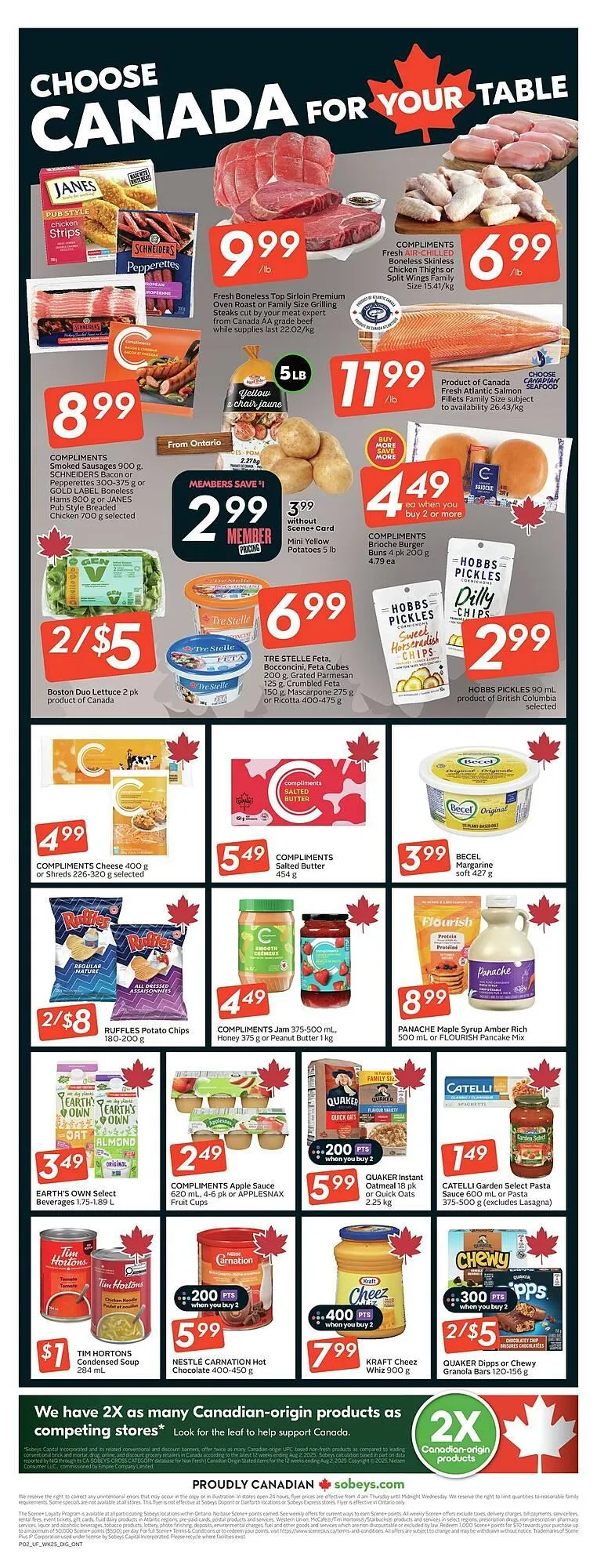Sobeys flyer from October 16 to November 6 2025 - flyer page 4