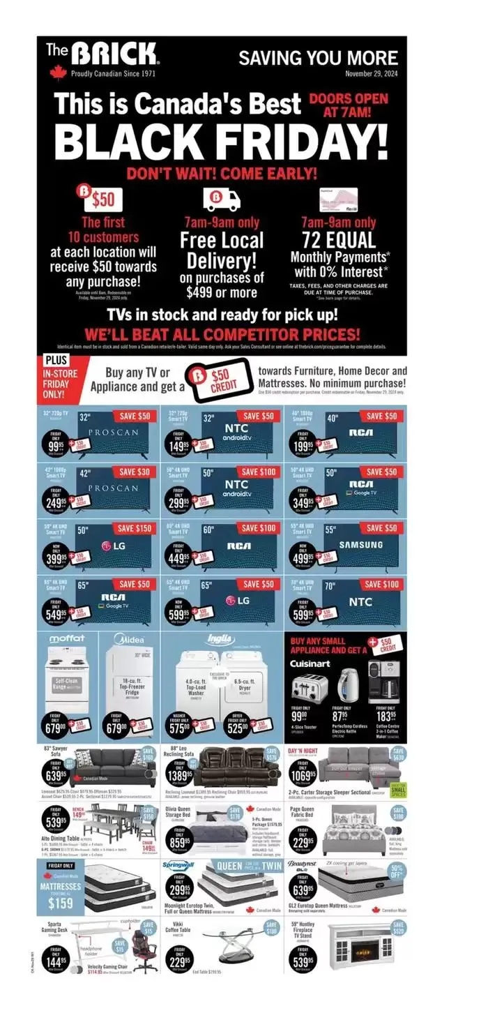 Attractive special offers for everyone from November 29 to December 1 2024 - flyer page 1