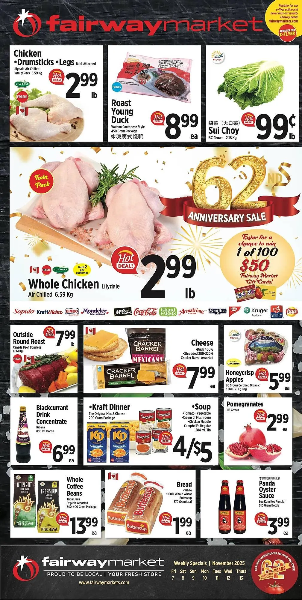 Fairway Market Canada flyer from November 6 to November 12 2025 - flyer page 1