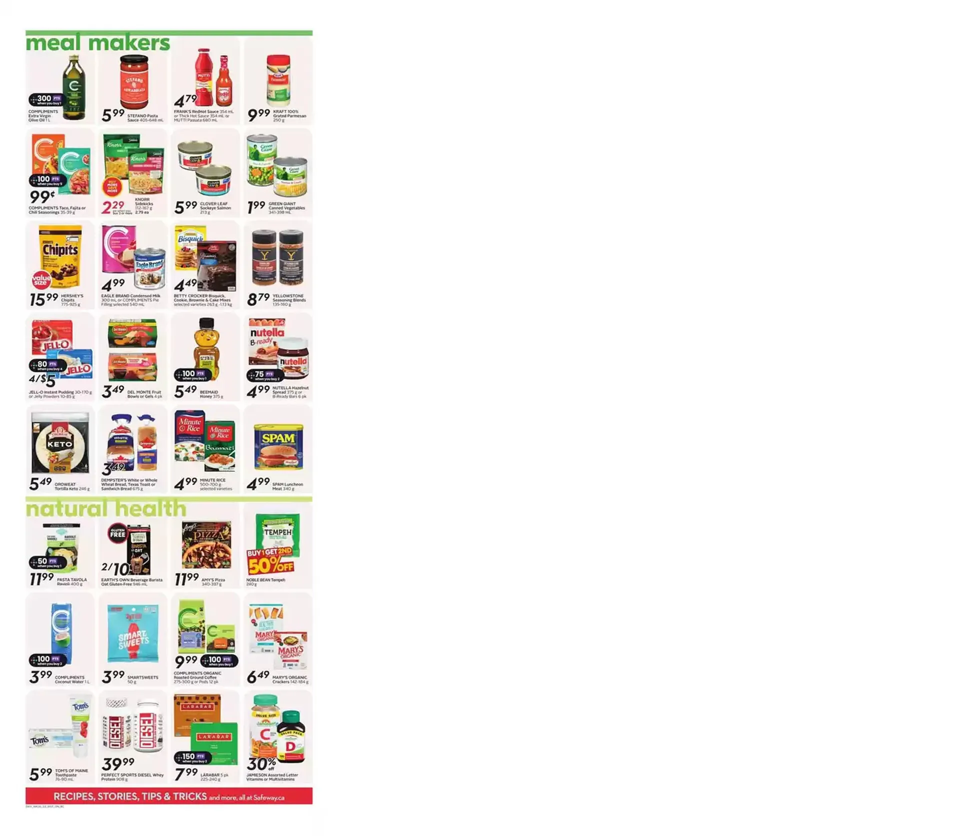 Safeway flyer from January 1 to January 31 2025 - flyer page 18