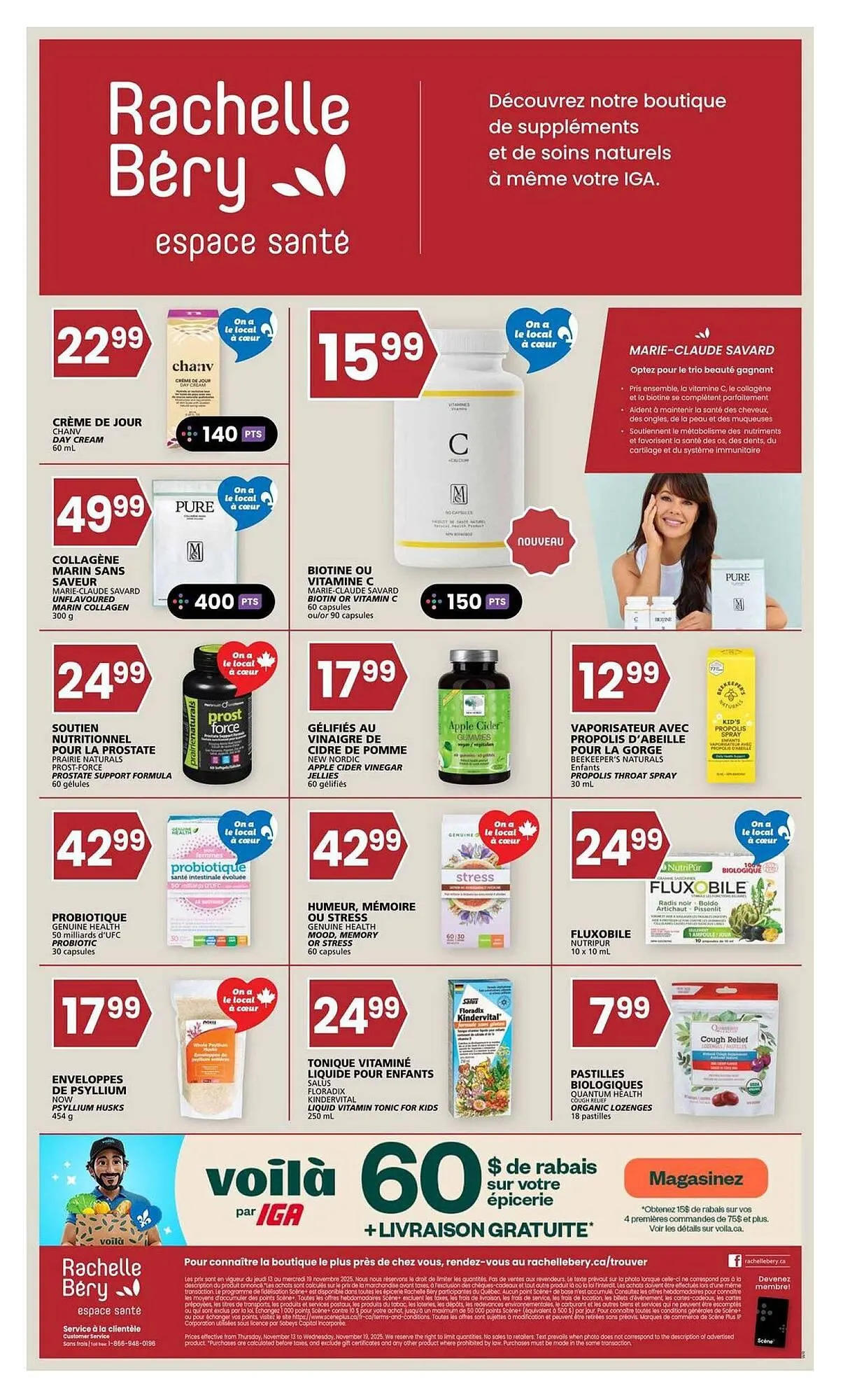 Rachelle-Bery Pharmacy flyer from November 13 to November 20 2025 - flyer page 1