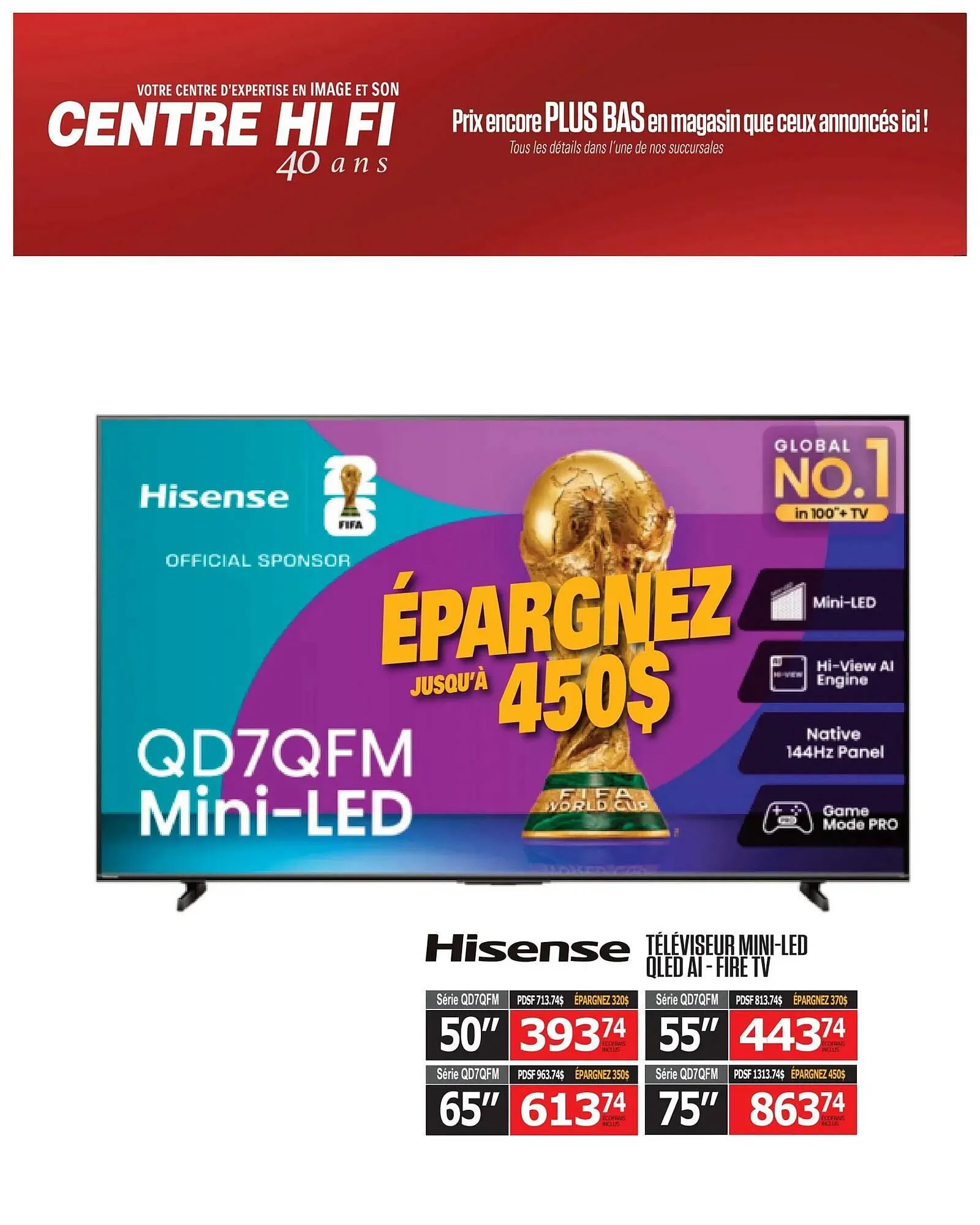 Centre Hi-Fi flyer from January 16 to January 22 2026 - flyer page 32