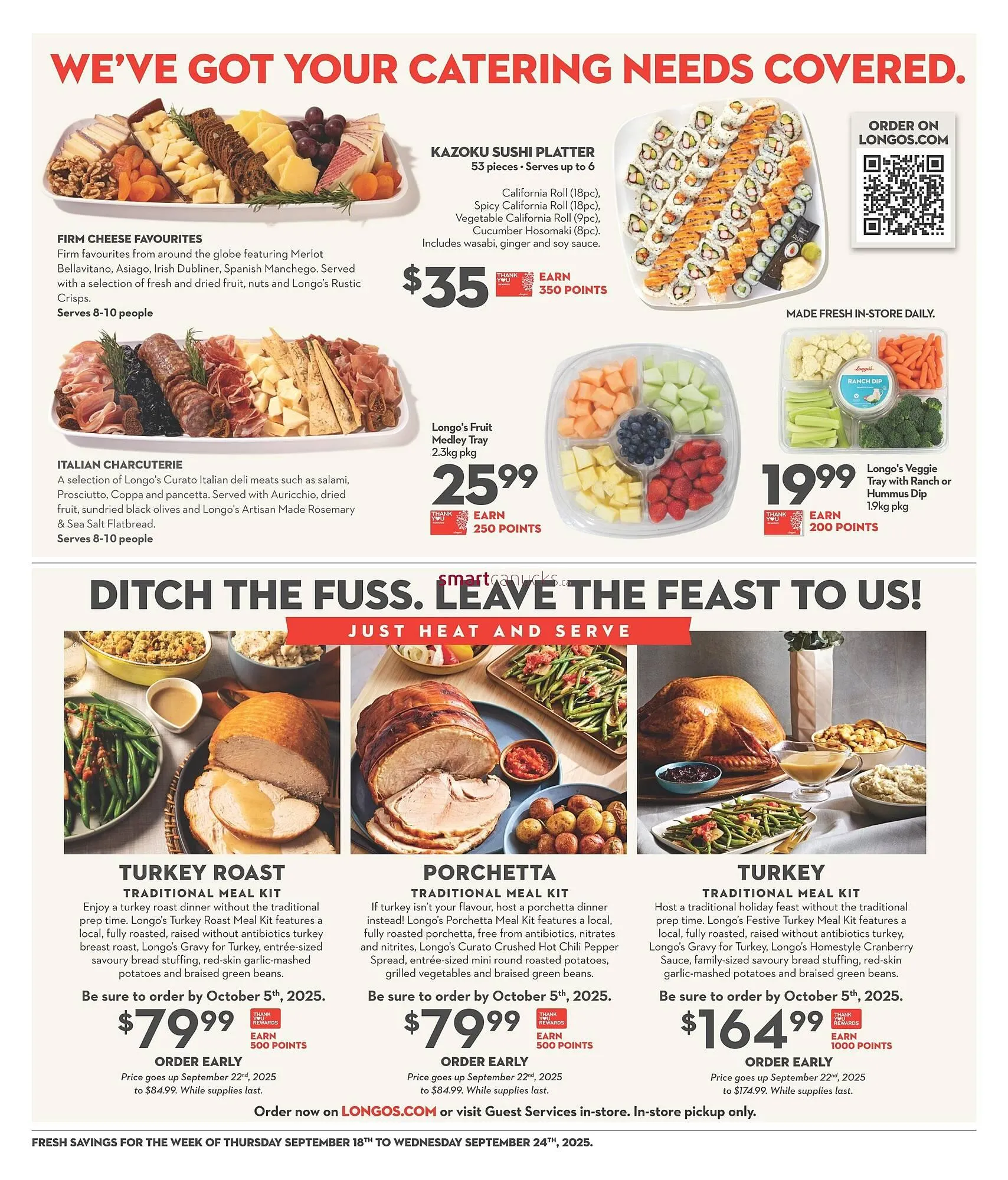 Longo's flyer from September 18 to September 24 2025 - flyer page 11