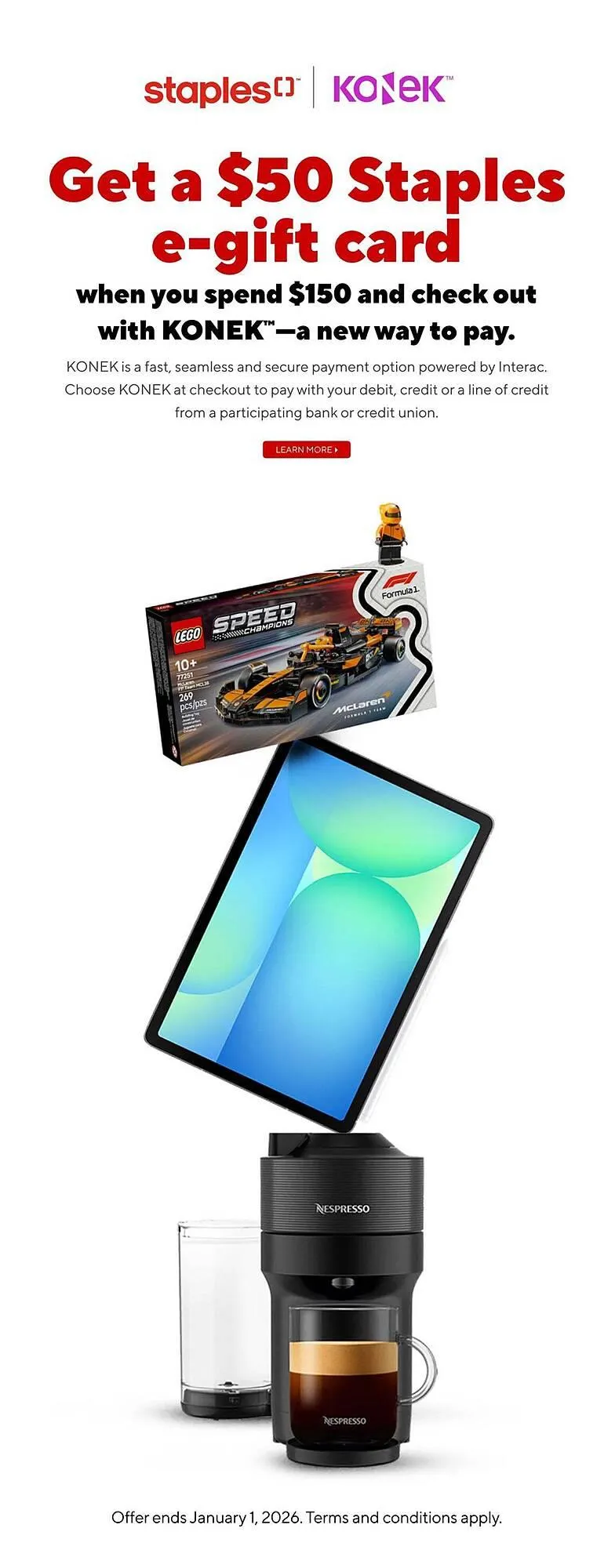 Staples flyer from December 19 to December 26 2025 - flyer page 2