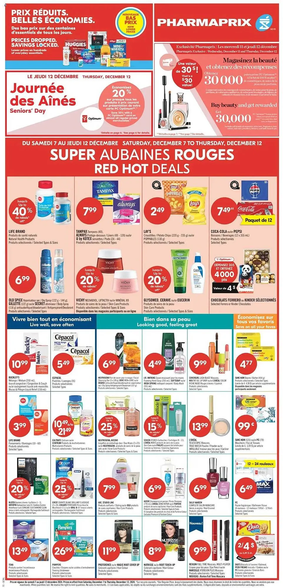 Pharmaprix flyer from December 7 to December 12 2024 - flyer page 3