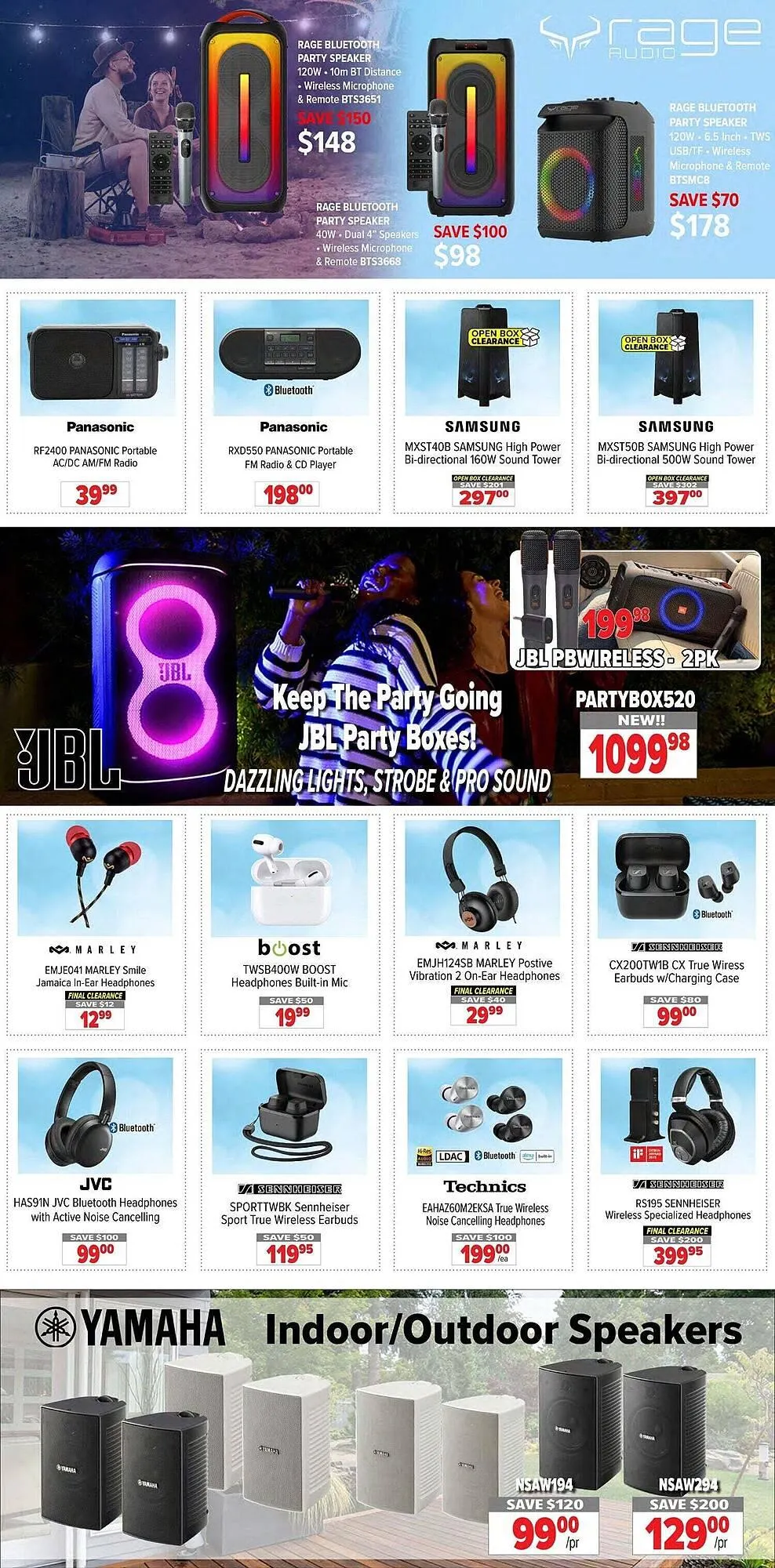 2001 Audio Video flyer from July 25 to August 1 2025 - flyer page 13