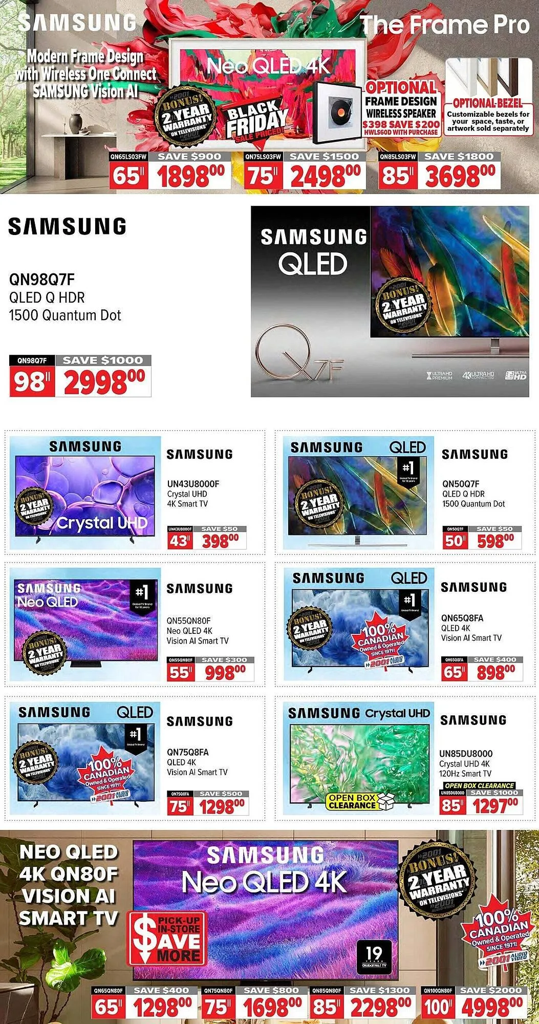 2001 Audio Video flyer from November 14 to November 20 2025 - flyer page 3