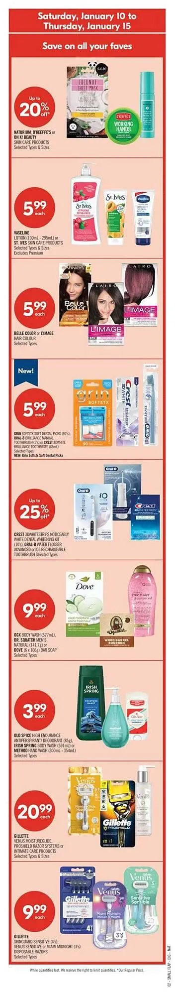 Shoppers Drug Mart flyer from January 8 to January 15 2026 - flyer page 5