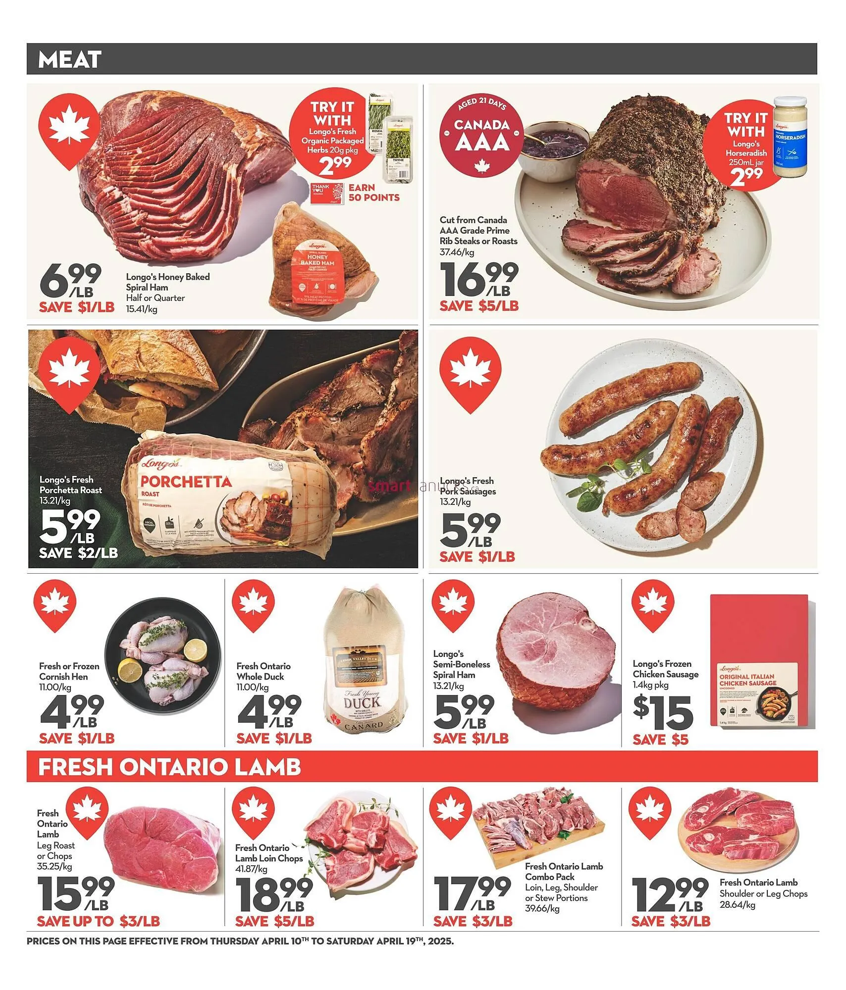 Longo's flyer from April 10 to April 16 2025 - flyer page 7