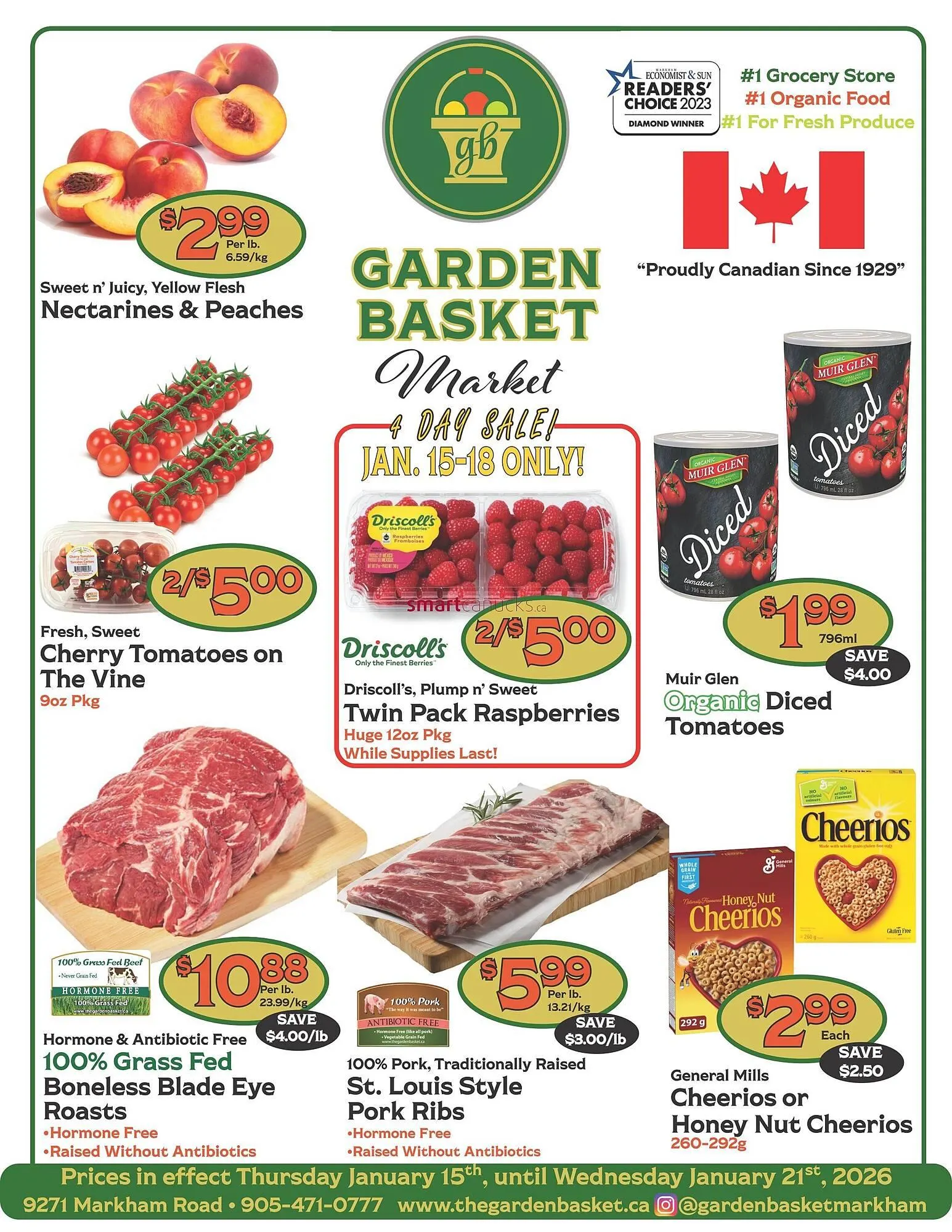 The Garden Basket flyer from January 15 to January 21 2026 - flyer page 1