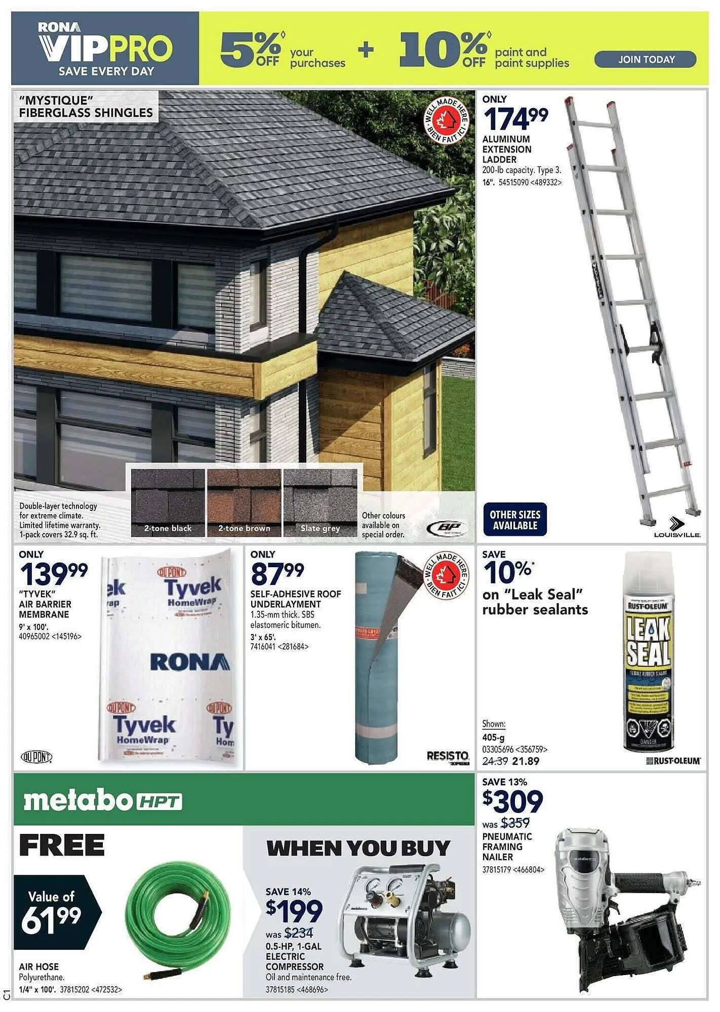 RONA flyer from September 4 to September 18 2025 - flyer page 10