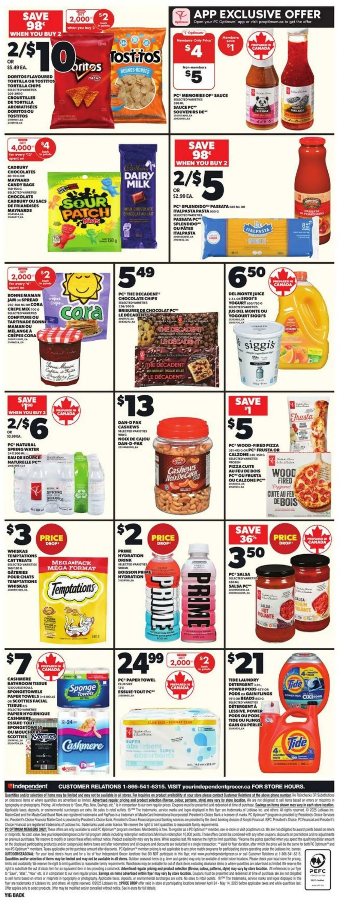 Independent Current flyer from May 8 to May 14 2025 - flyer page 4