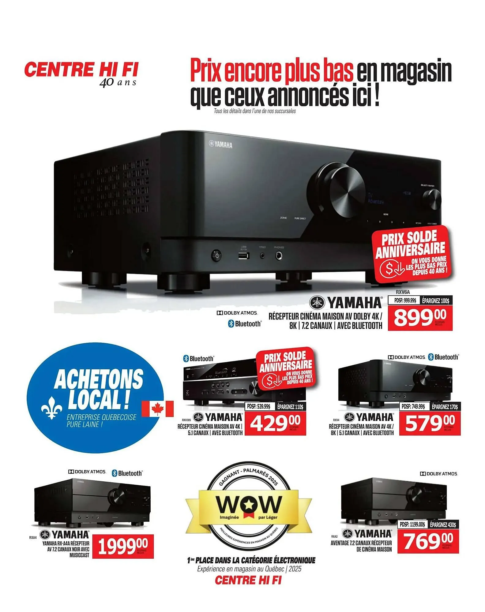 Centre Hi-Fi flyer from October 3 to October 9 2025 - flyer page 44