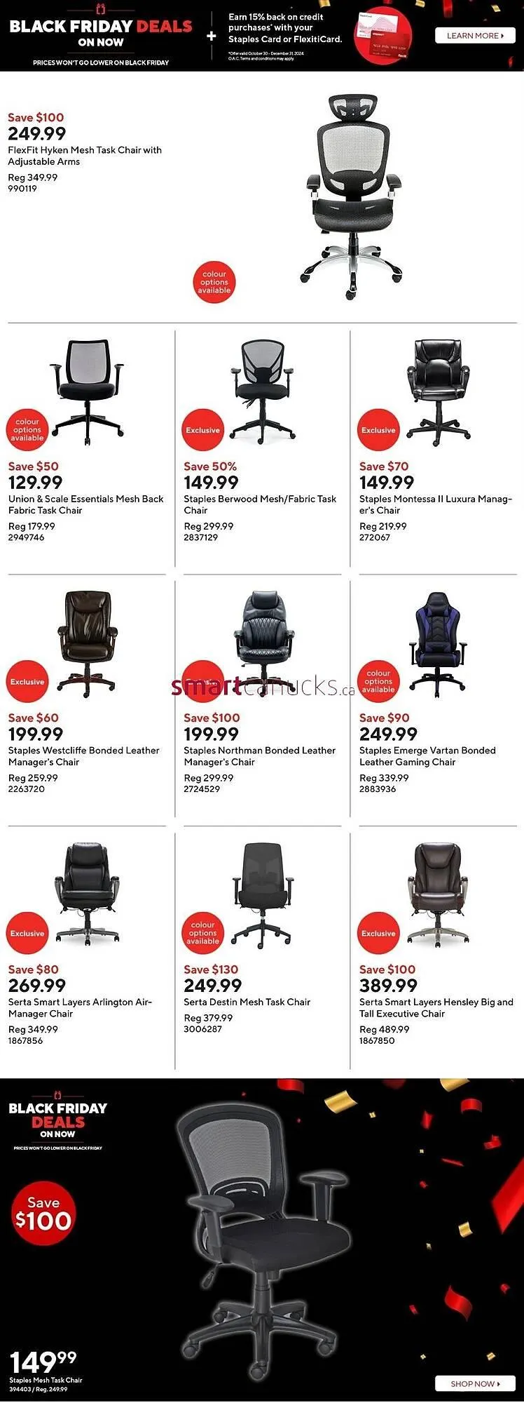 Staples flyer from November 1 to November 7 2024 - flyer page 4