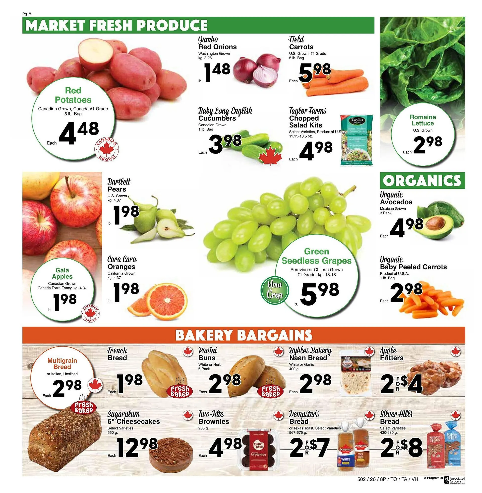 Western Foods flyer from January 2 to January 8 2026 - flyer page 8
